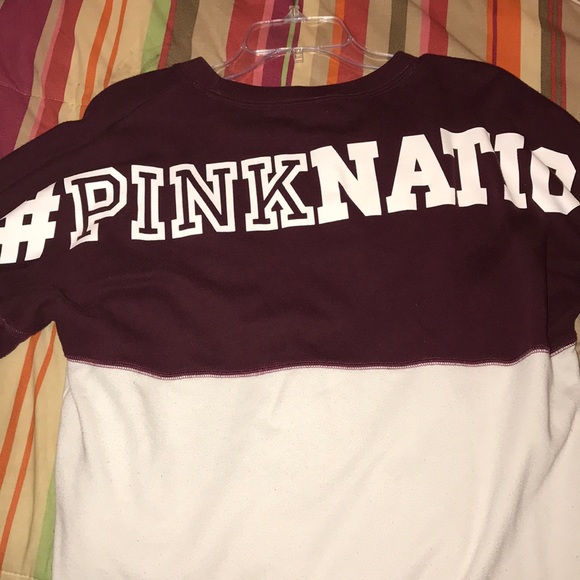 Victoria secret pink shirt size medium! - Picture 2 of 2